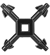 Drills Chuck Key 4 in 1 Multifunctional Steel Drills Chuck Key Suitable for Most Drills and Power...