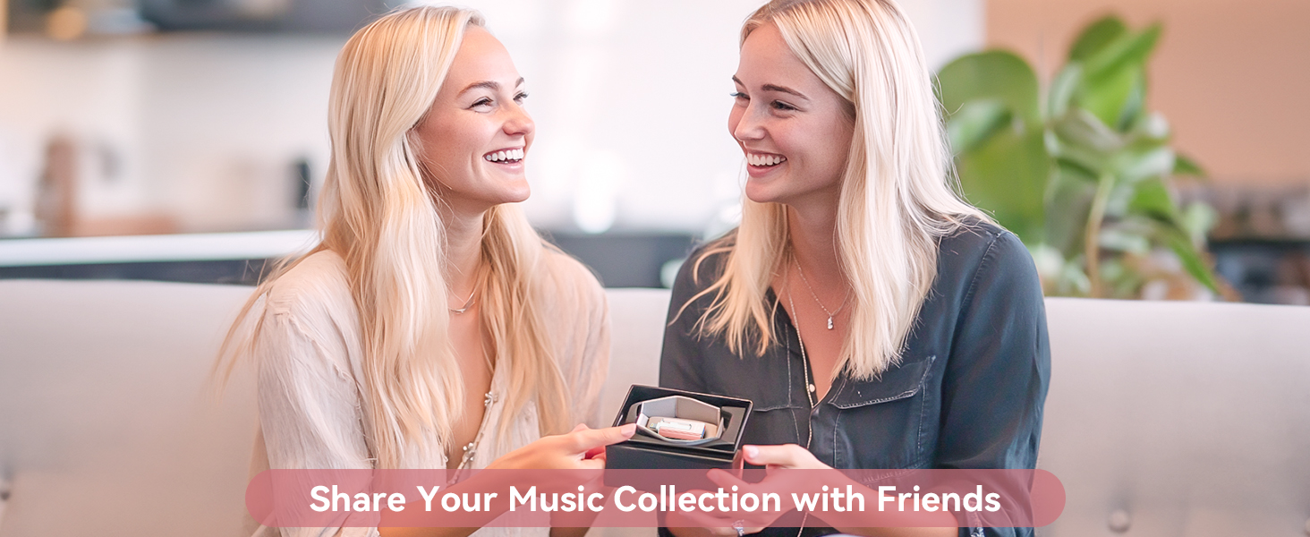 Share your misic collection with your friends