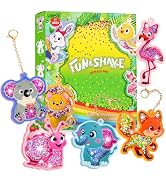 ROOCHKD Fun Shake Glitter Crafts Kit for Kids, DIY Arts and Crafts Art Supplies Class Mess-Free A...