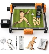 Acmer S2 20W Laser Engraver, Diode Lazer Machine with 25L Air Assist | High Precision Laser Engra...