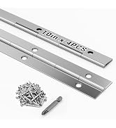 Arwnnklo 4 pcs Continuous & Piano Hinges,304 Stainless Steel Heavy Duty Piano 10 inch(25cm) x 1.2...