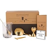 A Bar Above Old Fashioned Cocktail Kit – 10 Pc Cocktail Mixing Glass Set, Stirred Martini Set inc...