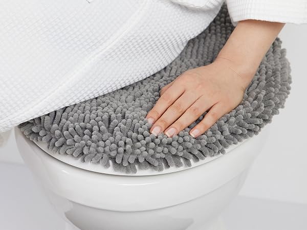Toilet lid cover, elongated toilet seat cover, toilet cover lid
