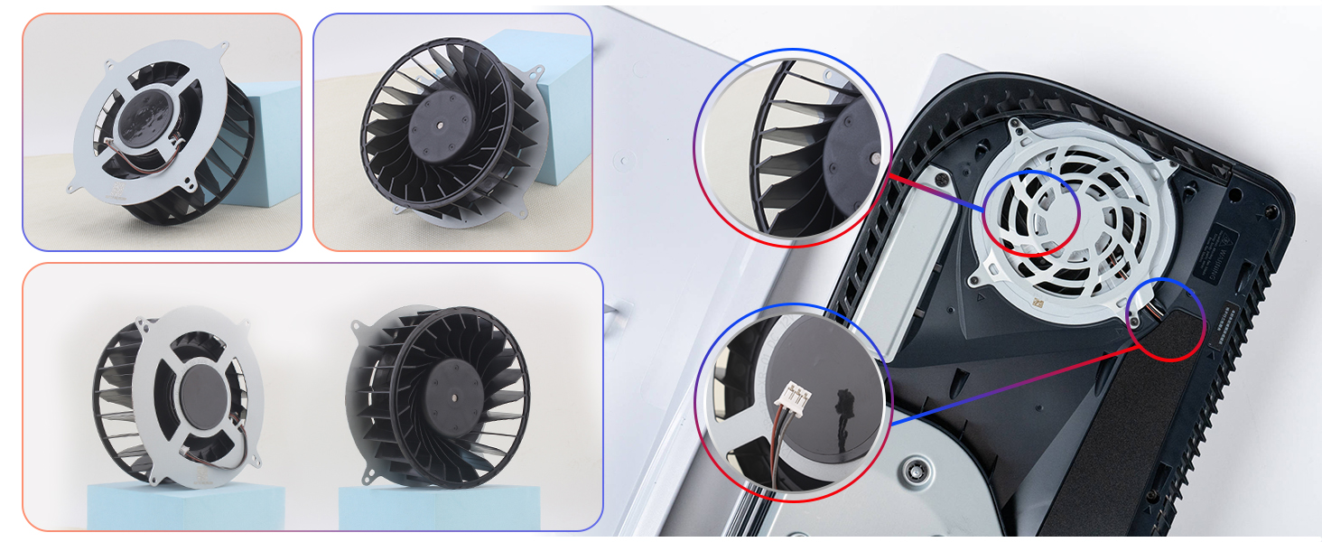 PS5 23 Blades Fan