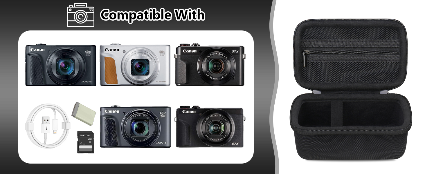 Canon PowerShot SX740 HS Case