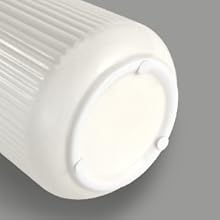 home decor white small vase