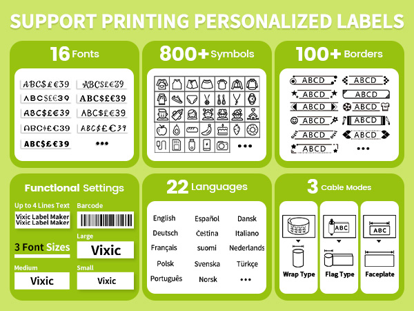 label maker machine label maker different fonts network cable labels etiquetadora portatil