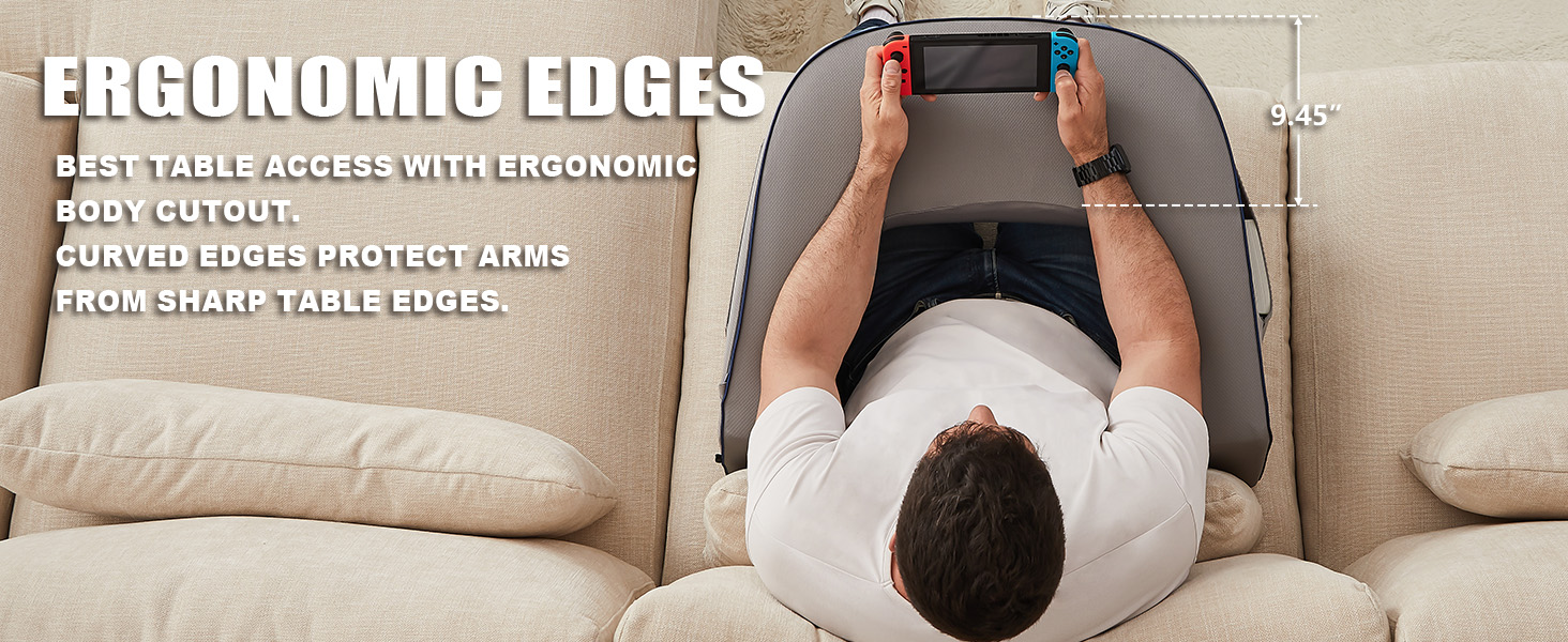 ergonomic reading pillow