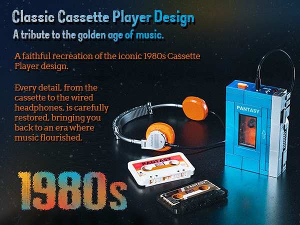 Retro Cassette Player