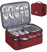 ORIENT FAMULAY Travel Electronics Organizer, Waterproof Cable Organizer Bag for Electronic Access...