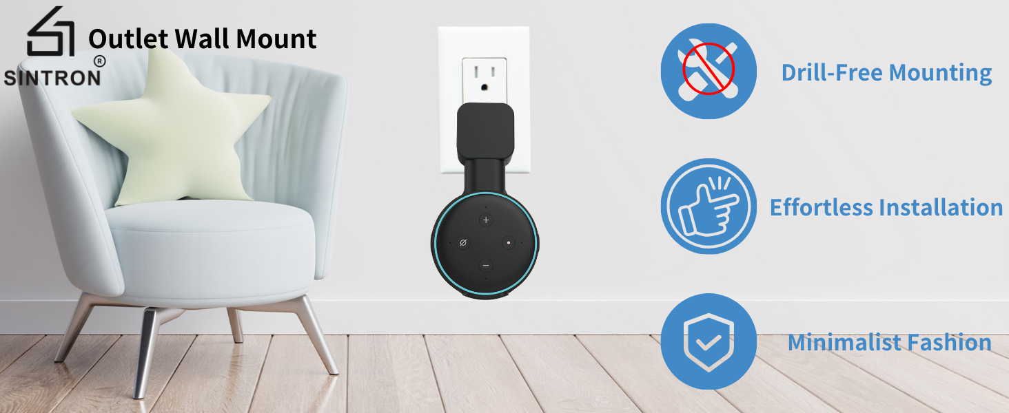 Echo Dot 3 Wall Mount