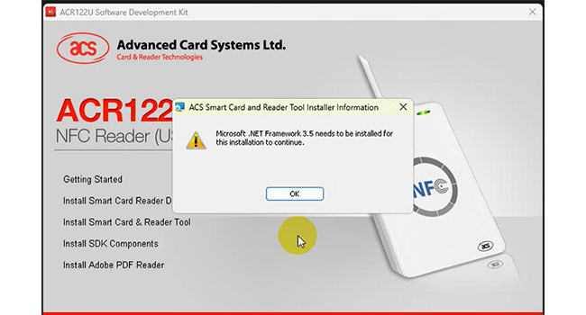 NFC ACR122U Contactless IC Card Reader