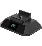 Controller Single Charging Stand for PS5, Charger Charging Docking Station with Display for PS5 G...