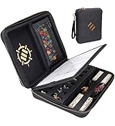 ENHANCE RPG Organizer Case - DND Binder with Built-in Character Sheet Holder and Erasable Scribe ...