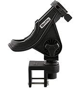 Scotty #284-BK Baitcaster/Spinning Rod Holder w/ #243 Square Rail Mount , Black