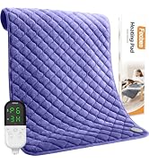 Focbeo King Size Heating Pad for Back 32"x24" Extra Large Heat Pad | Electric Heating Pad for Bac...