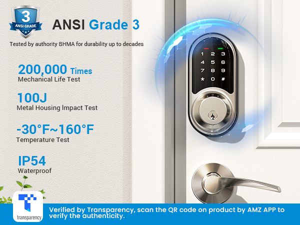 front door lock set keyless entry