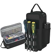 LAKE OF FIRE 12.6" Small Tool Bag Pouch for Men with Multiple Pockets, Waterproof Heavy Duty Tool...