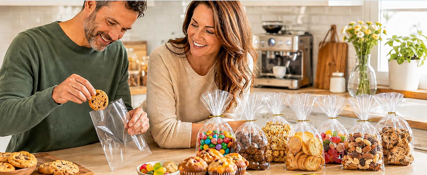Clear Cellophane Treat Bags