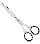 ALLEX Japanese All Stainless Steel Office Scissors (S-165), Made in JAPAN, Silver