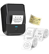 TYPONOS PM240 Label Maker Machine with 3 Tapes, 2" Portable Thermal Label Printer for Phone & PC,...