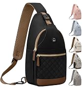 Small Crossbody Purses Bags for Women Men Travel, Chest Sling Bag Women Casual Cross Body Bag for...