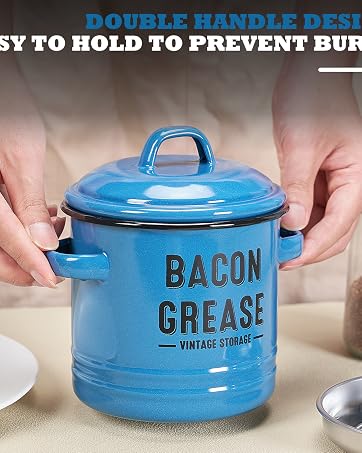 grease can for kitchen with strainer