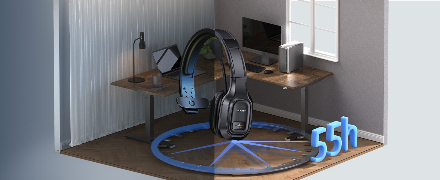 BLUETOOTH HEADSET WITH MICROPHONE