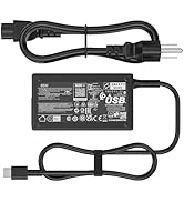 65W Laptop USB Charger Compatible with HP EliteBook x360 1040 630 745 835 840 G9 845 860 G10 Elit...