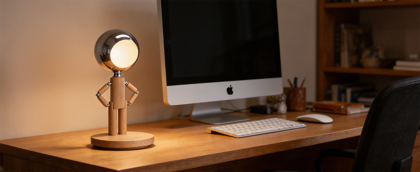 Cordless Desk Lamp for Office,decorative desk lamps for office gift, office decor