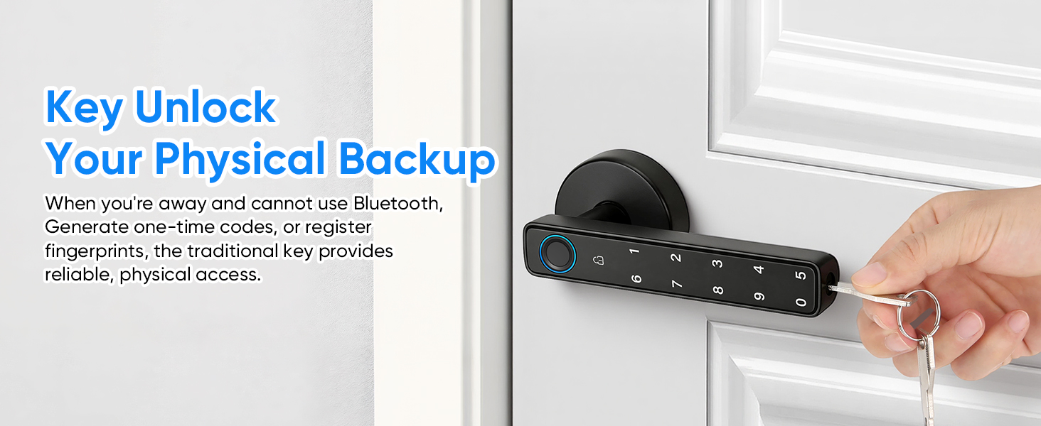 Smart Door Lock with Knob