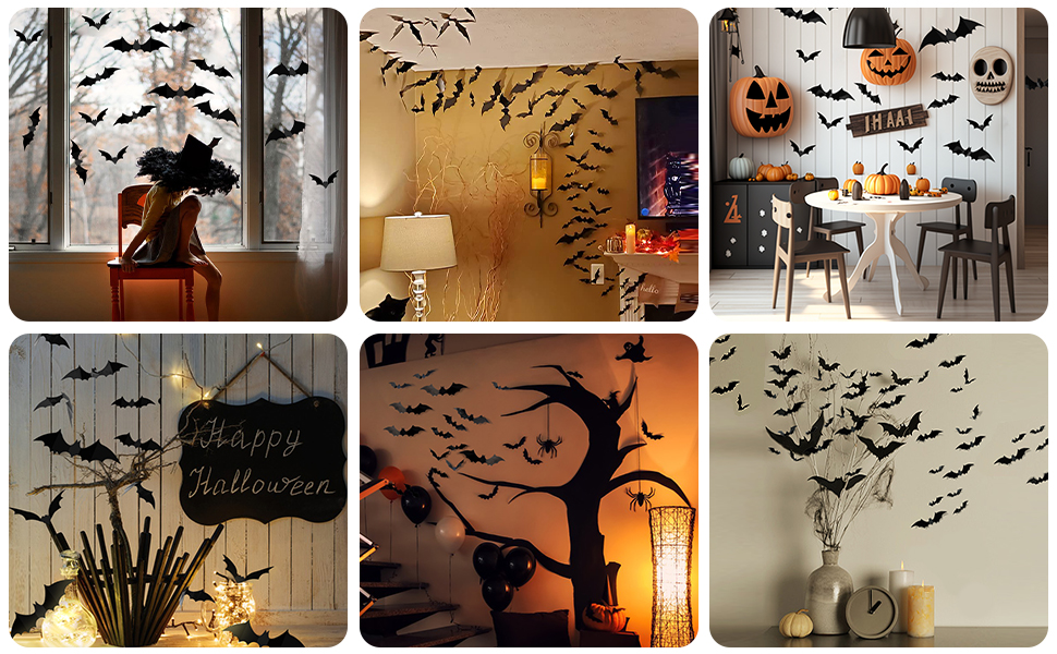 Halloween bats