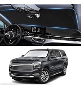 Sunshade for Suburban Windshield Sun Shade Custom Fit 2021-2023 2024 2025 Chevy Chevrolet Suburba...