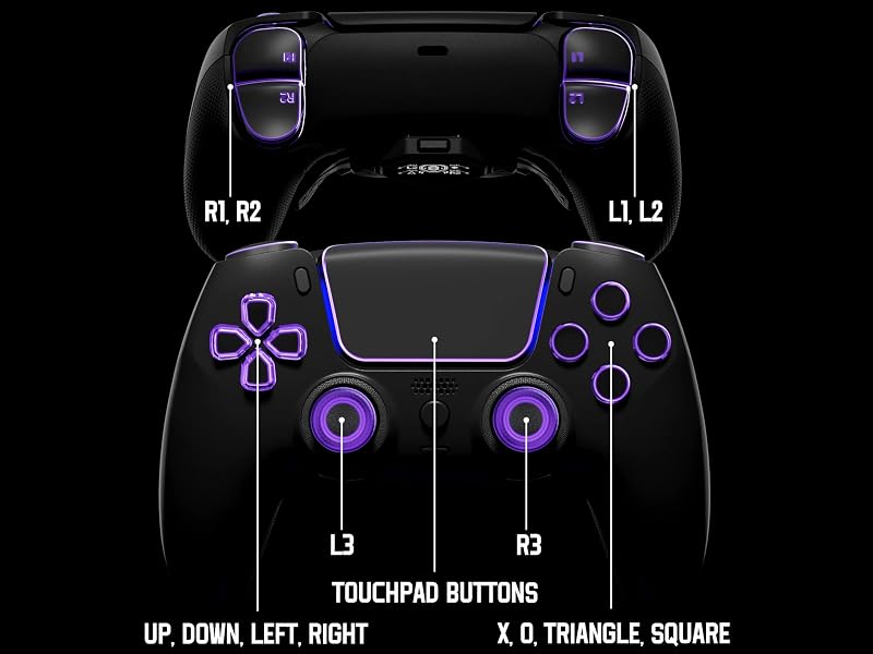 SPARK Back Paddles Kit for PS5 Controller