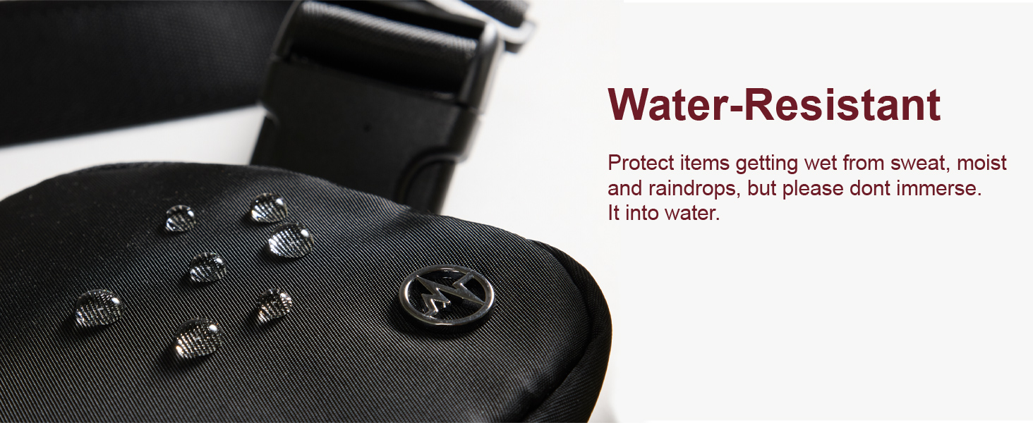 Pander Water Resistant Crossbody Belt Bag