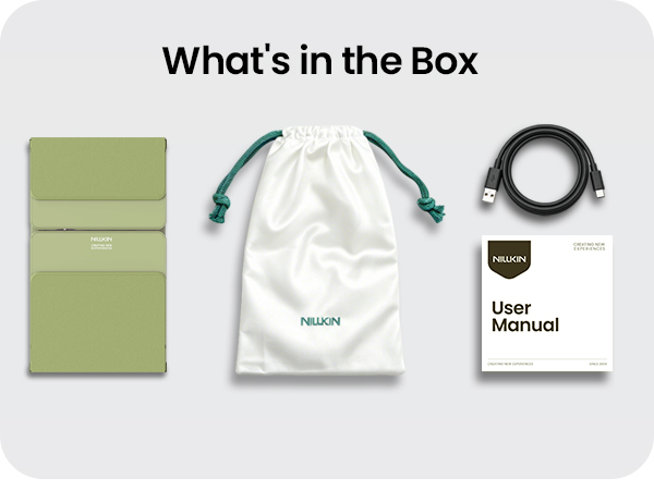Comes with carrying bag USB charging cable and user manual ready out of the box