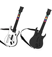 DOYO Wireless Guitar Controller for Nintendo Wii – Compatible with Guitar Hero and Rock Band 2 Ga...