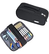 ECHSRT Tactical Pencil Case for Boy, Extra Large Capacity Camo Pencil Pouch for Men Adults, 3 Com...