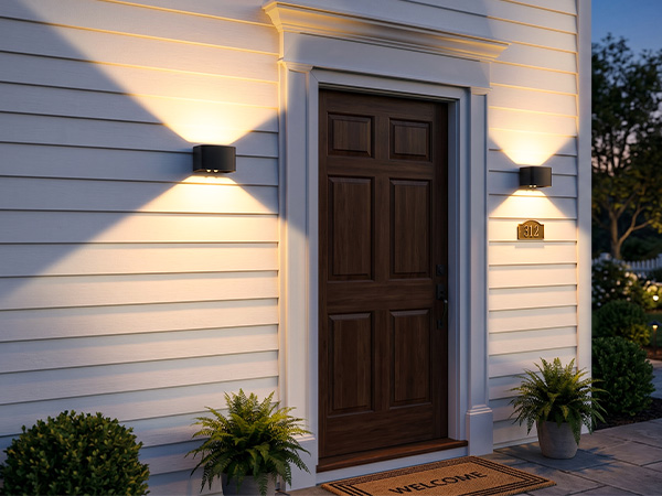 Motion Sensor Wall Light with Remote Control