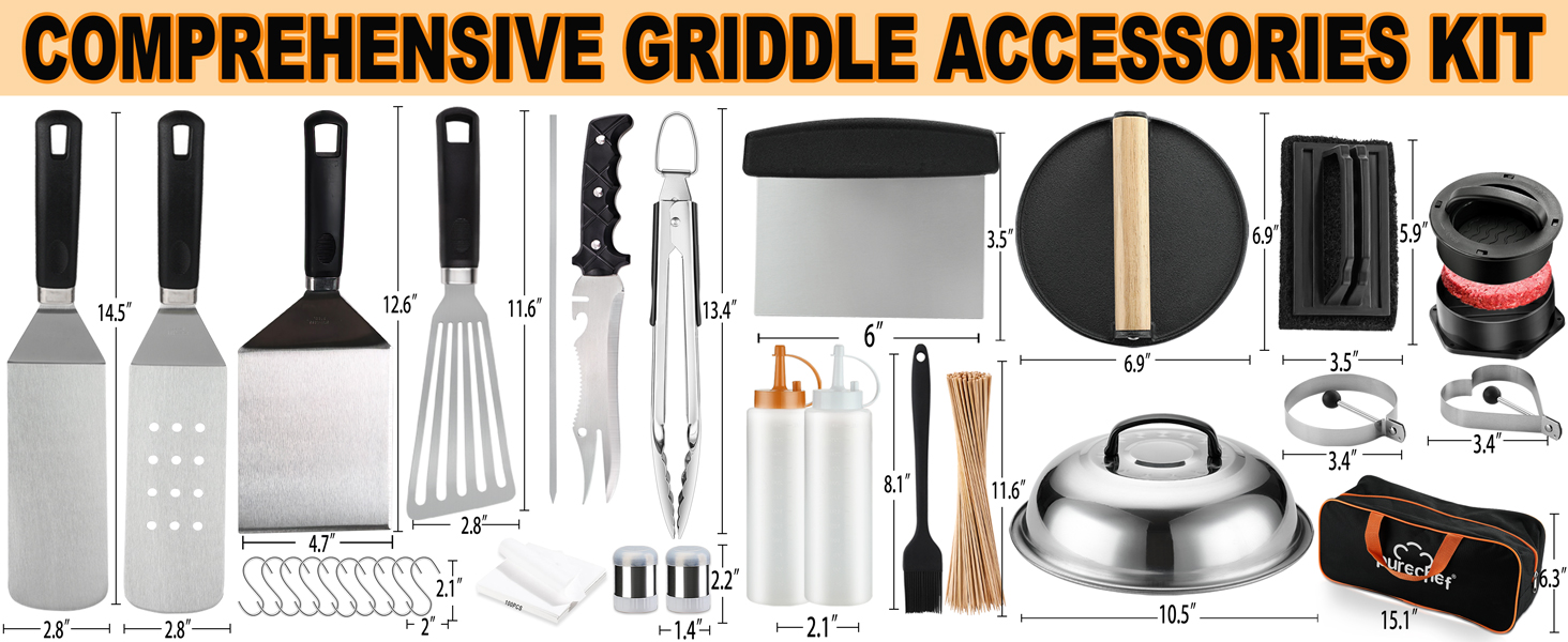 griddle tool set teppanyaki griddle tools flat top griddle set griddle accessories griddle tools