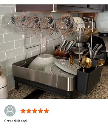 Ewaiira Stainless Steel Dish Racks for Kitchen Counter