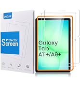 CoBak 2-Pack Tempered Glass Screen Protector for Samsung Galaxy Tab A11 Plus (A11+) 2025 / Tab A9...