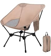 TlaroRiz Camping Chair Portable Lightweight Camping Chairs for Adults Foldable 600D Oxford Ultral...