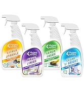 Hygea Natural Ready to use Cleaners - 4 Pack Non-Toxic Cleaning Products Starter kit for Floor, A...