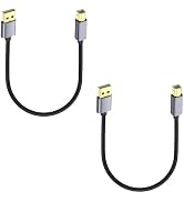 Danfetsoy USB 2.0 to USB B Printer Cable 1ft, USB B Male to USB 2.0 Male Cable Suitable for DJ Co...