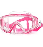 Kids Swim Mask - 180° Anti-Fog Swim Goggles for Child Snorkeling Diving Mask, Leak-Proof Kids Swi...