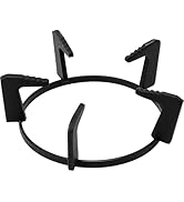 OSALADI Wok Stand Wok Cast Iron Gas Stove Rack with Five Foot Non-slip and time saving for Home K...