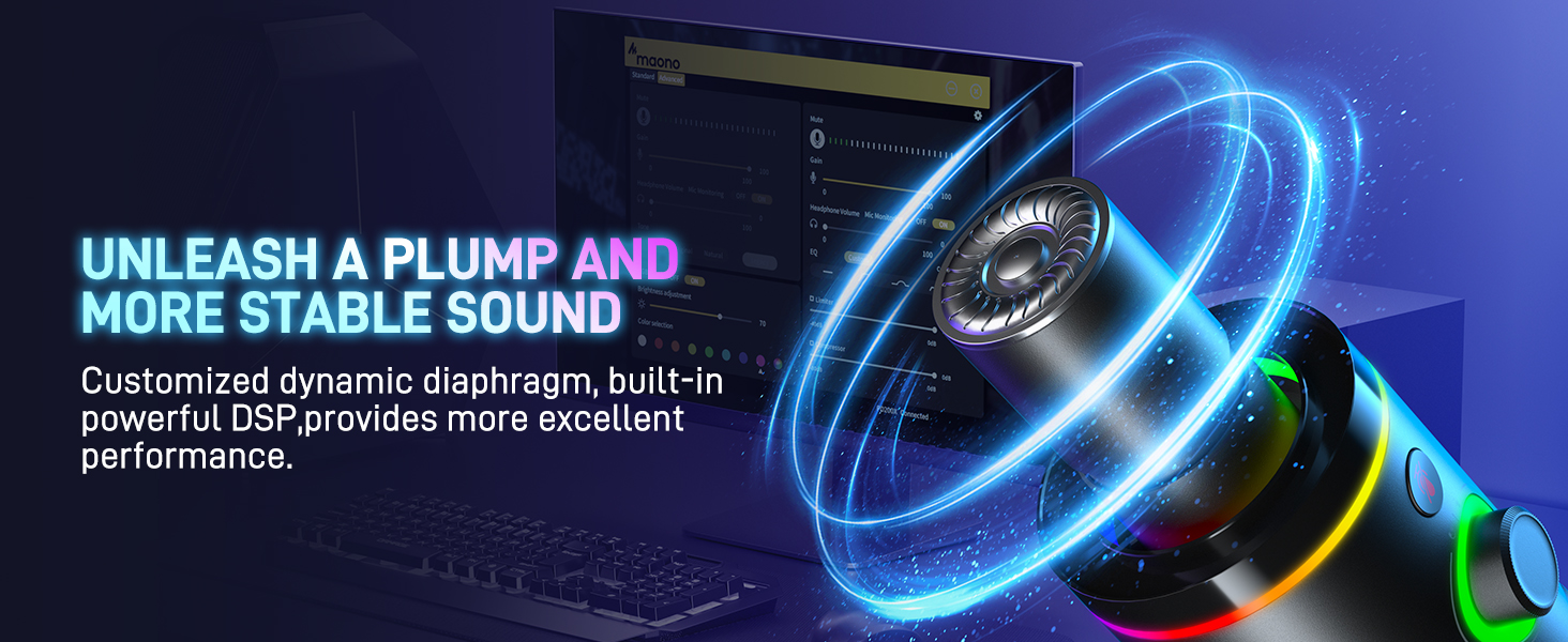 MAONO XLR USB Dynamic Microphone