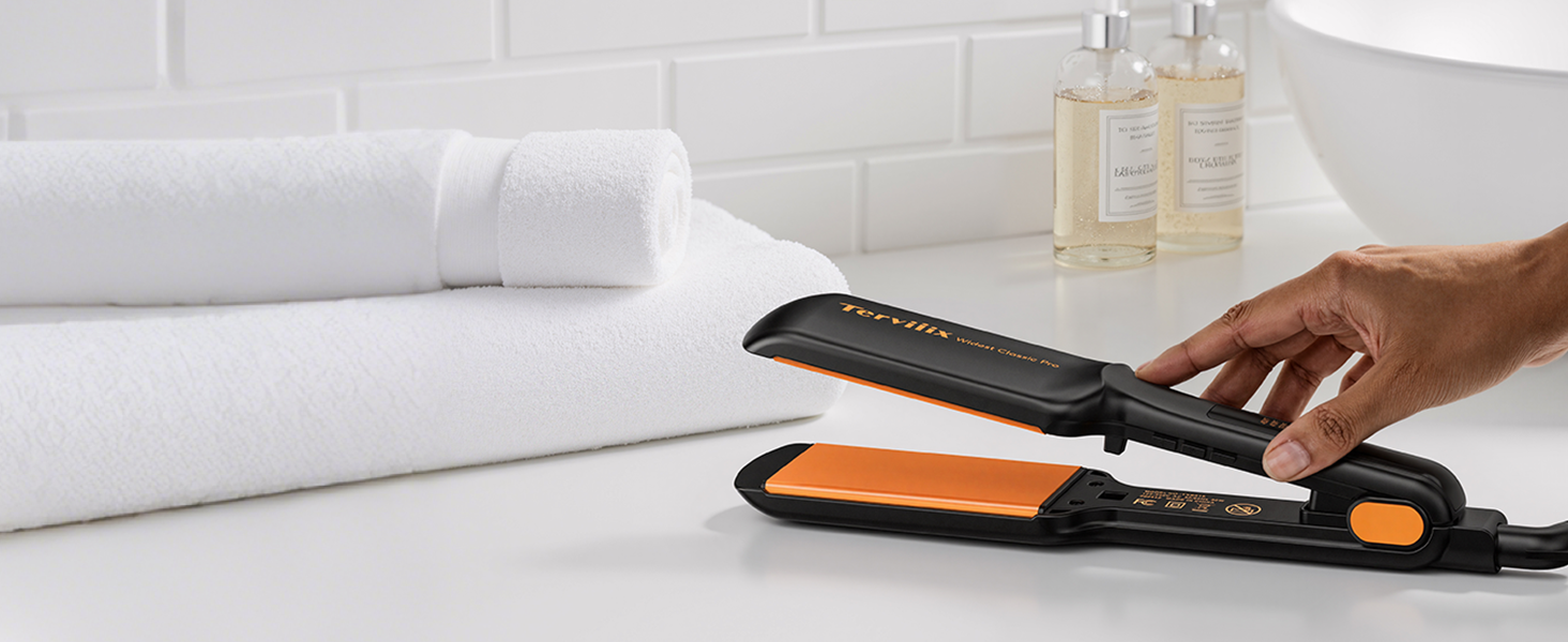 flat iron for type 3 hair