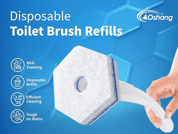 disposable toilet brushes refills pads Toilet Bowl Cleaner